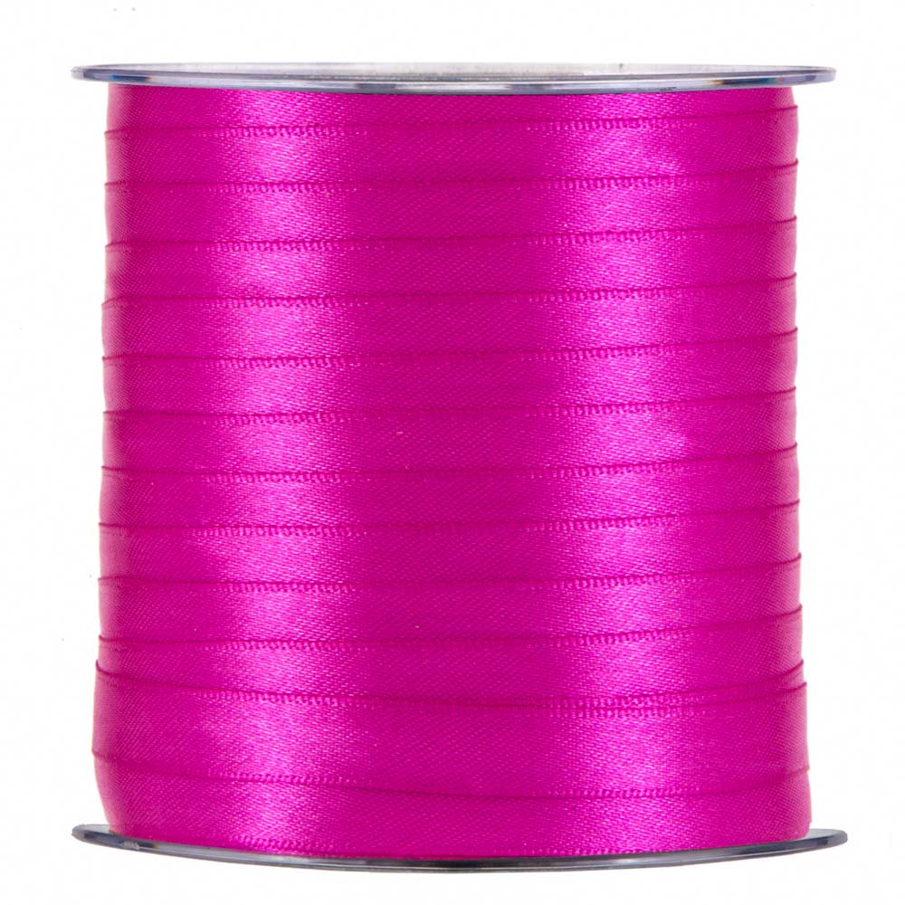 Nastro doppio raso fucsia 10 mm x 100 m