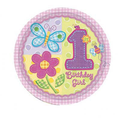 PIATTO PIANO D. 266 CRT BIRTHDAY 1 GIRL