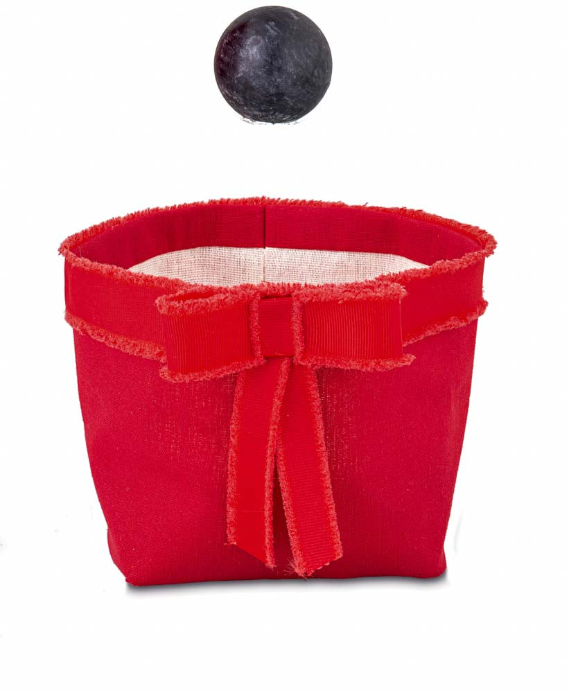 SACCOCCIO ROSSO CON FIOCCO