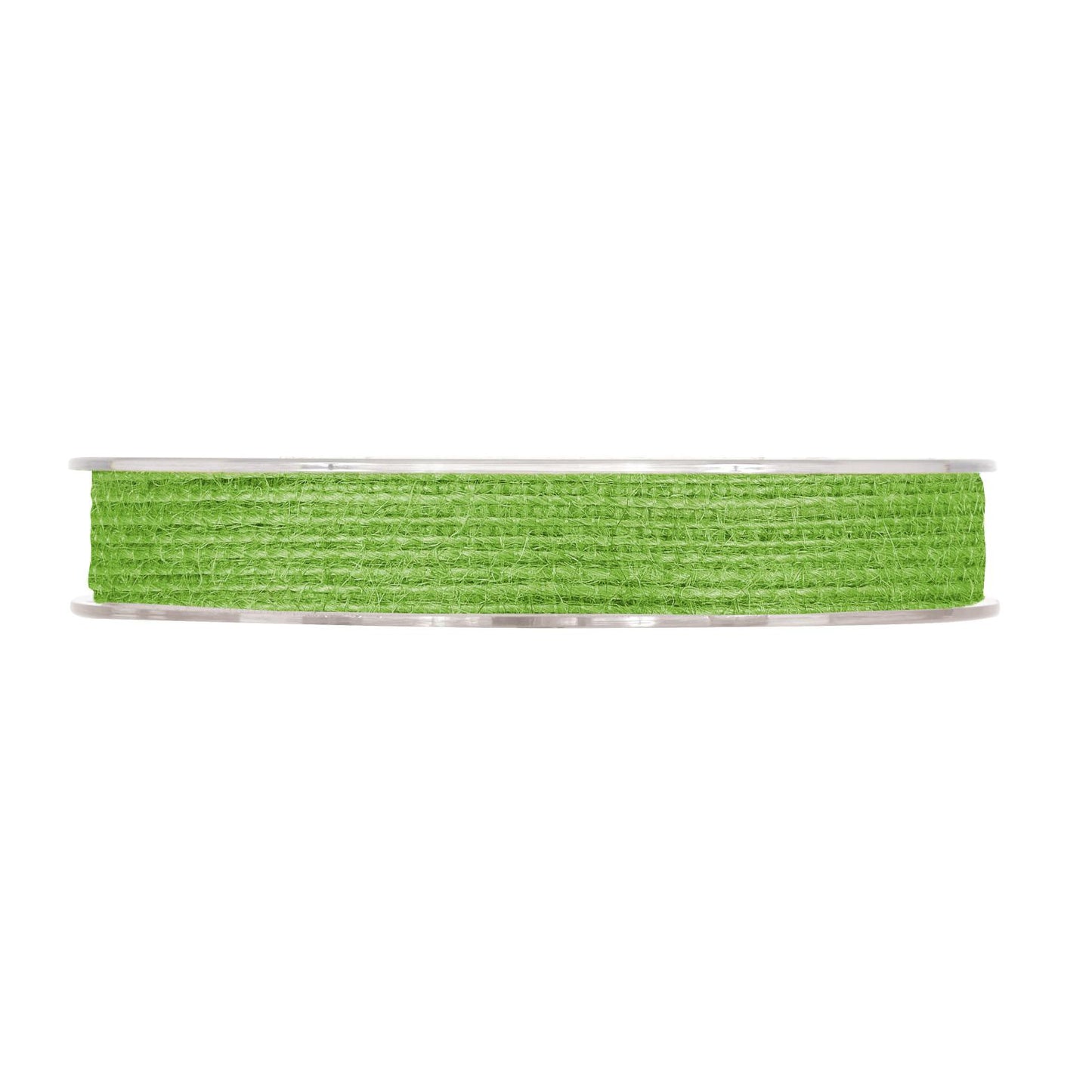 JUTE RIBBON MM15X12MT APPLE GREEN