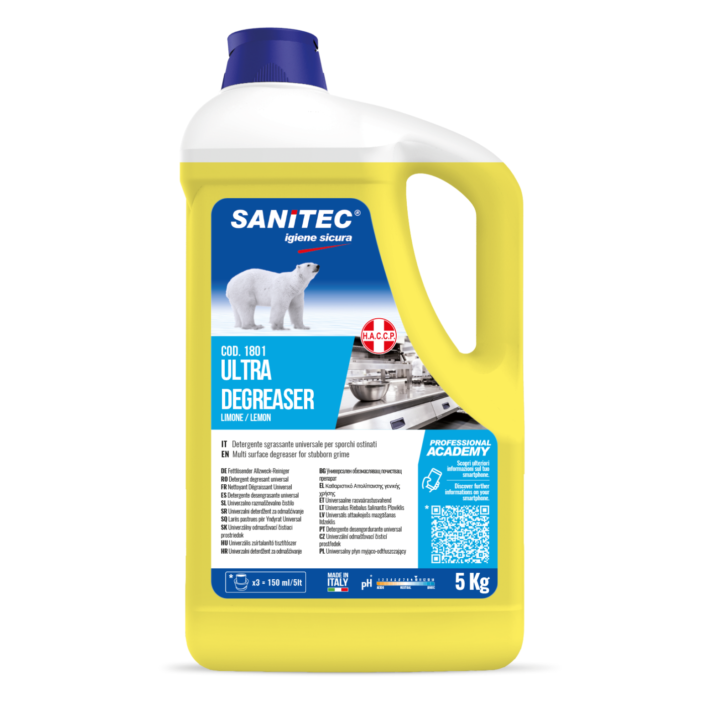 SGRASSATORE ULTRA LIMONE DA 5 Kg