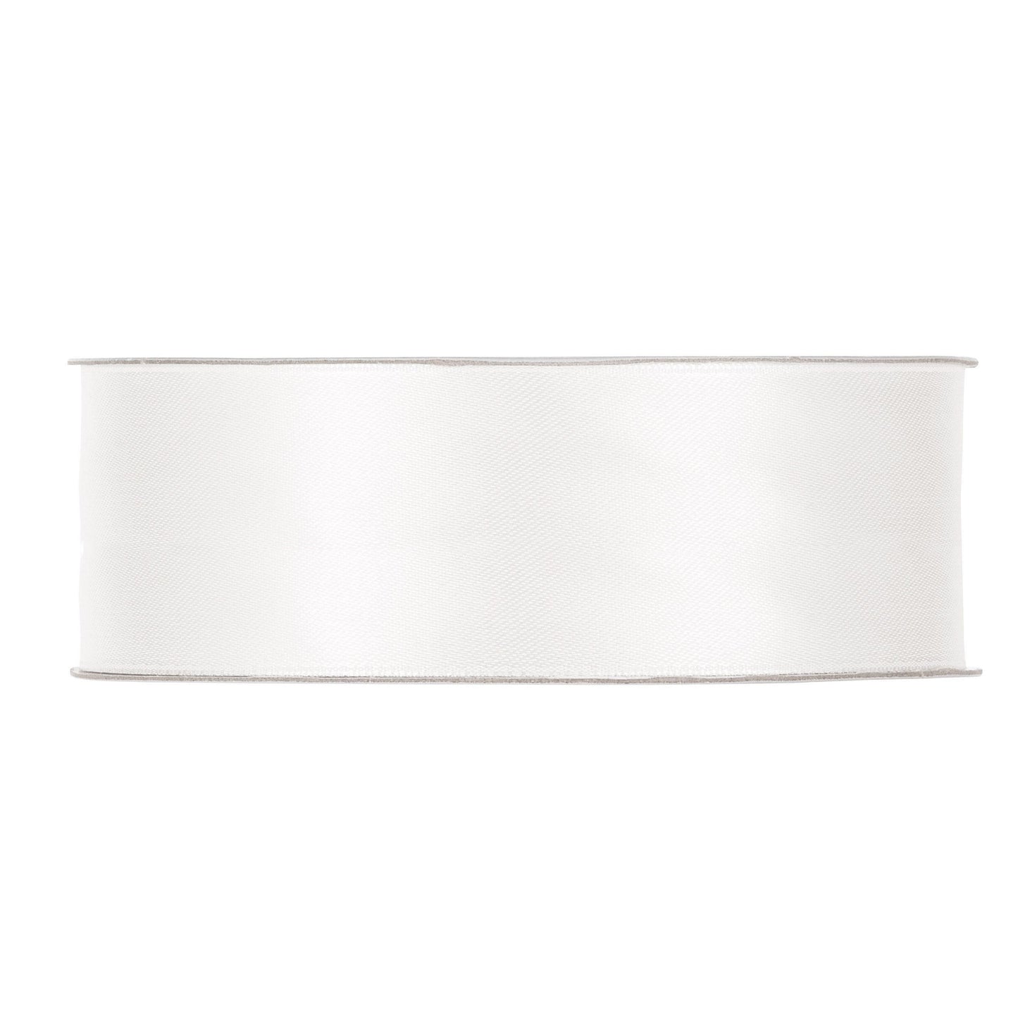 Nastro doppio raso avorio 25 mm x 50 m
