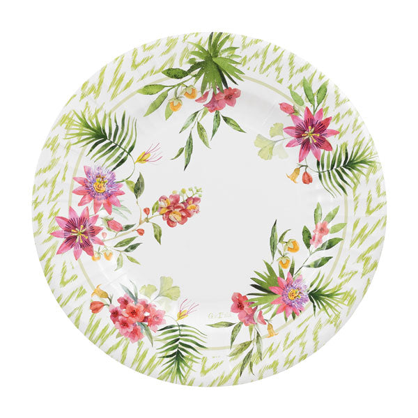 CF.8 PIATTI PASSION FLOWERS CM 27