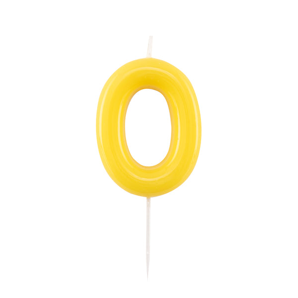 CANDELINA GLOSSY N 0 CM 10.5 GIALLO C/P