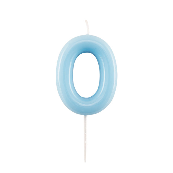 CANDELINA GLOSSY N 0 CM 10.5 AZZURRO C/