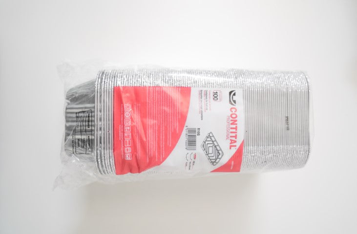 VASCHETTA ALLUMINIO 150X125X44 1 PORZ.