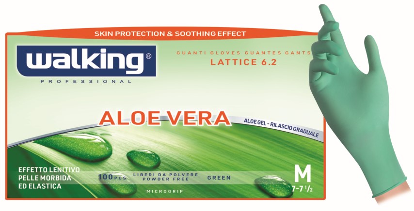 GUANTI IN ALOE VERA STRONG MIS. L