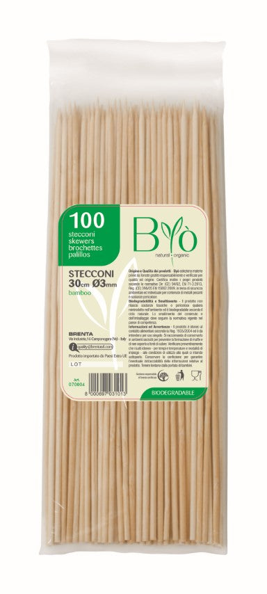 Steccone SPIEDI BAMBOO 30CM DIAM.3 (100)