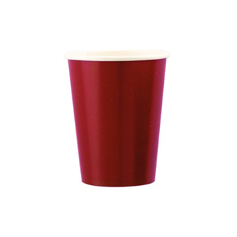 CF.8 BICCHIERI 250 CC. ROSSO RUBINO