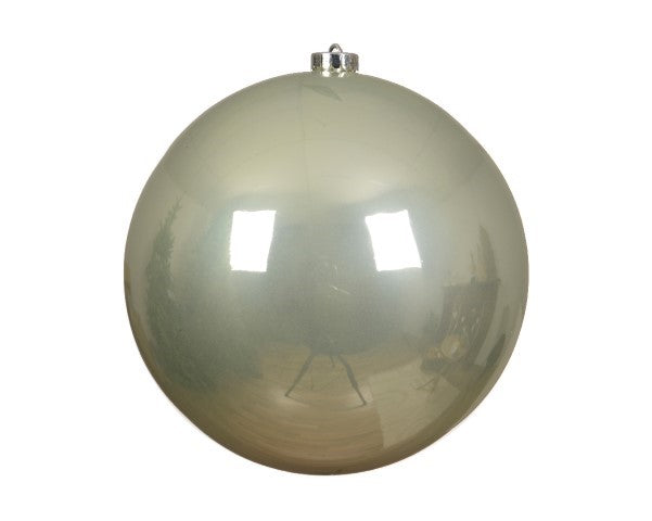 Baubles shatterproof mix 14 cm bianco me