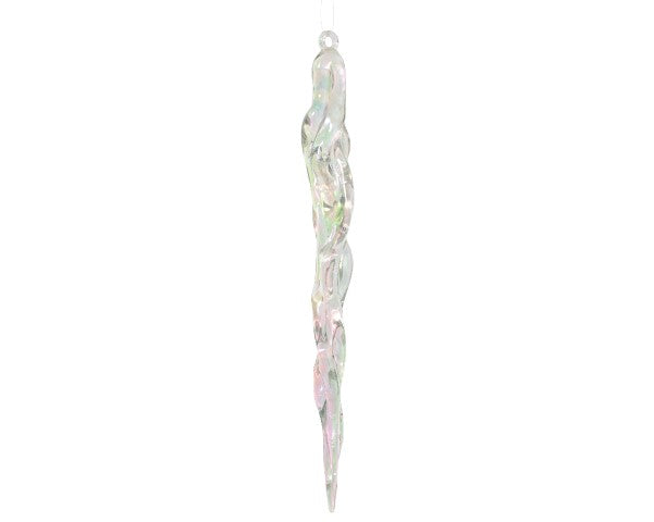 Icicle plastic iris l.1,9w.1,4h,28,5cm t