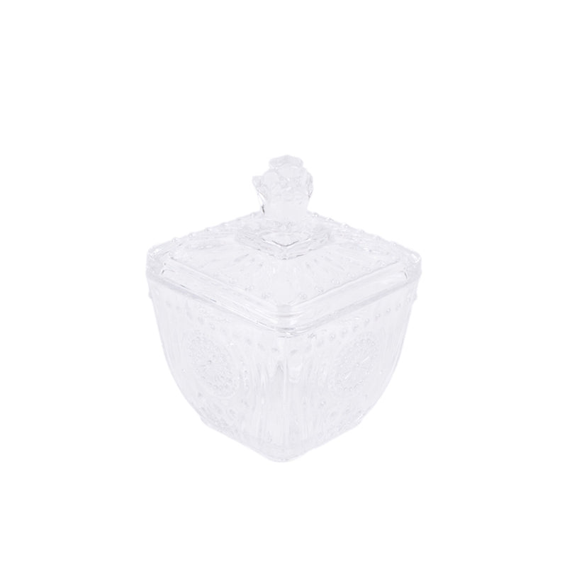 POTICHE TRASP 9X9X12CM