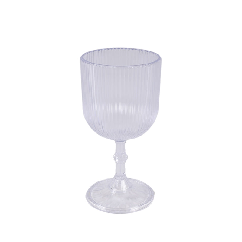 BICCHIERE TRASP .8.5X17 CM ACRILICO