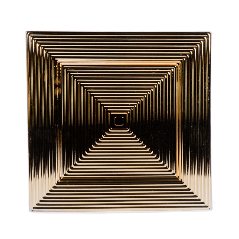 SOTTOPIATTO ORO 33X33CM PVC