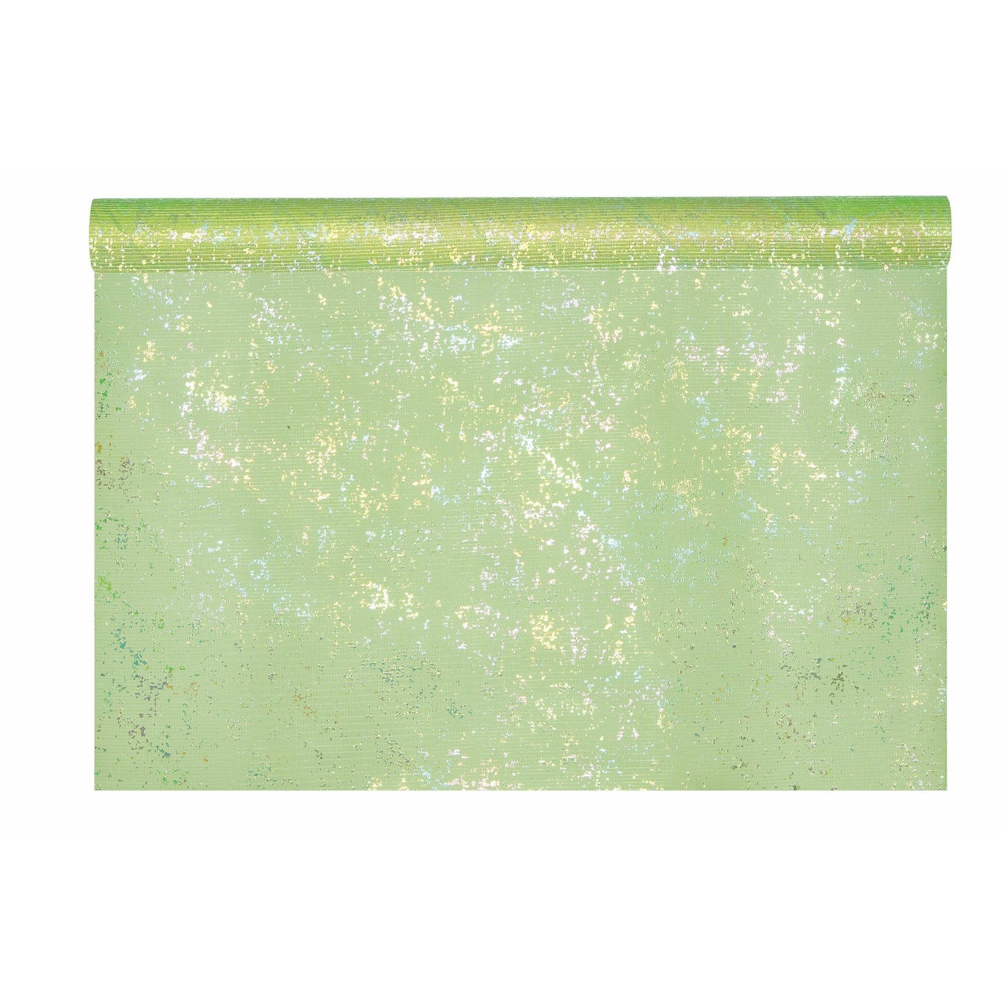 IRIDESCENT TULLE CM 48X5MT GREEN