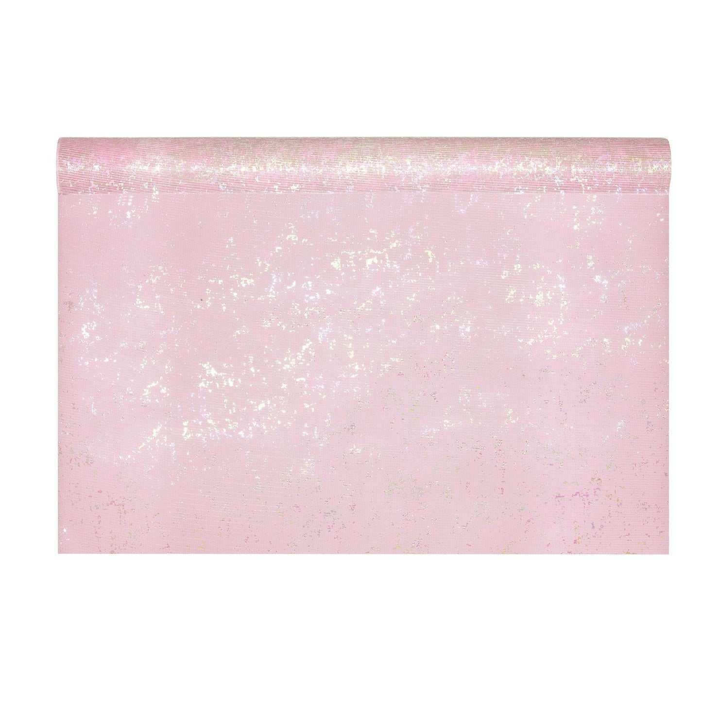 IRIDESCENT TULLE CM 48X5MT PINK