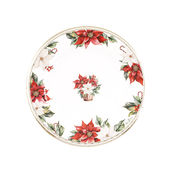 CF.8 PIATTI CM 21 STELLA DI NATALE