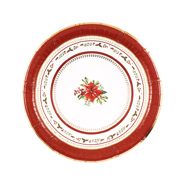 CF.8 PIATTI CM 24 RED ROYAL