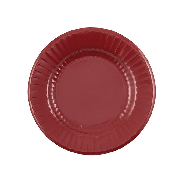 CF.8 PIATTI ROUND CM.21 BORDEAUX