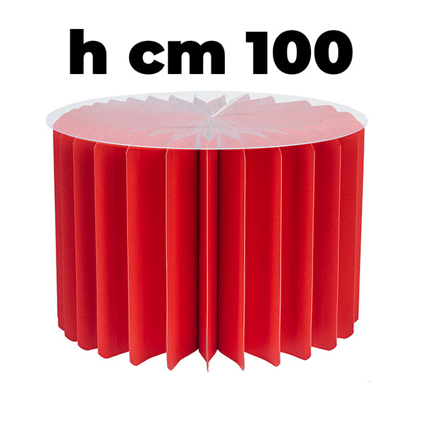 COLONNA CARTA 180 GR CM 40X100 ROSSO PLA