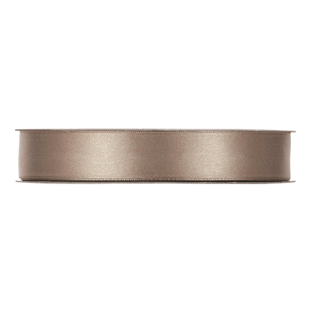 NASTRO RASO MM15X50MT LIGHT BROWN