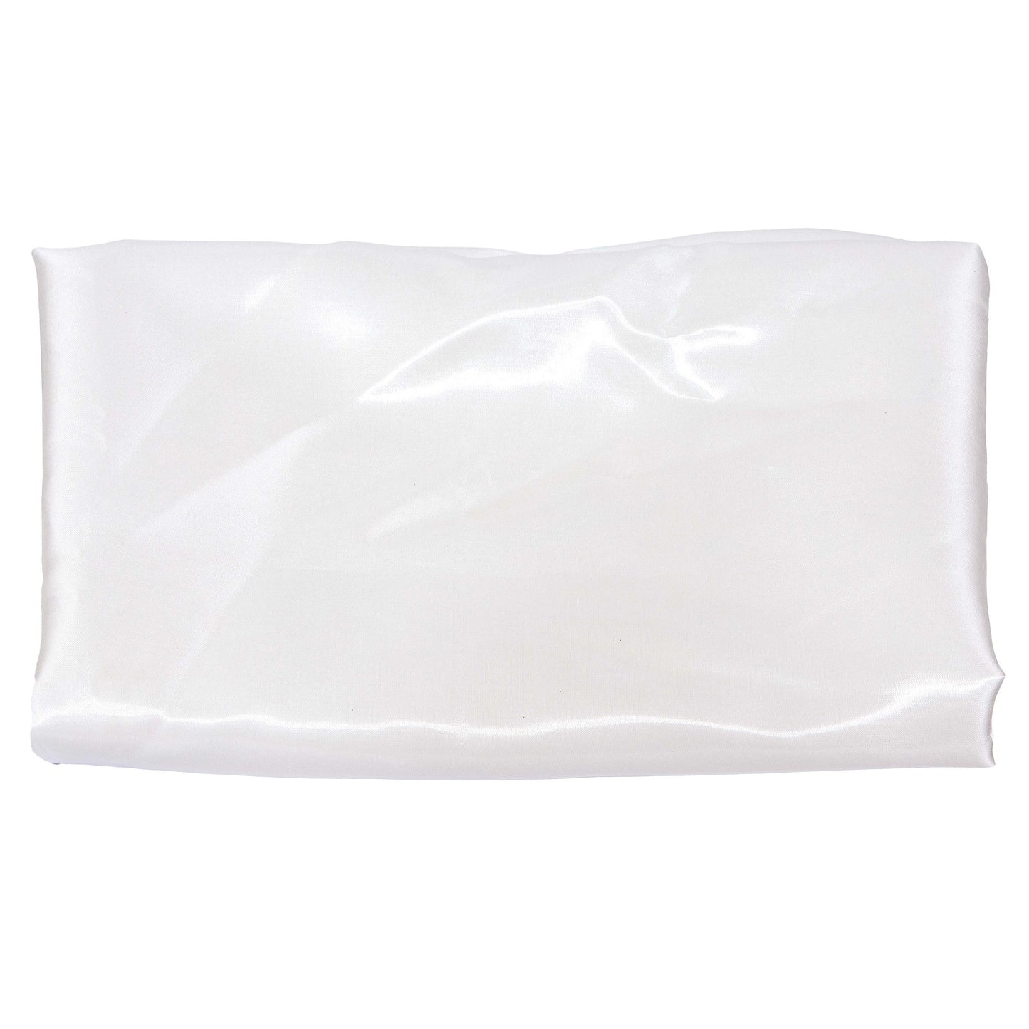 SHINY SATIN ROLL CM 48X 2.5 MT WHITE