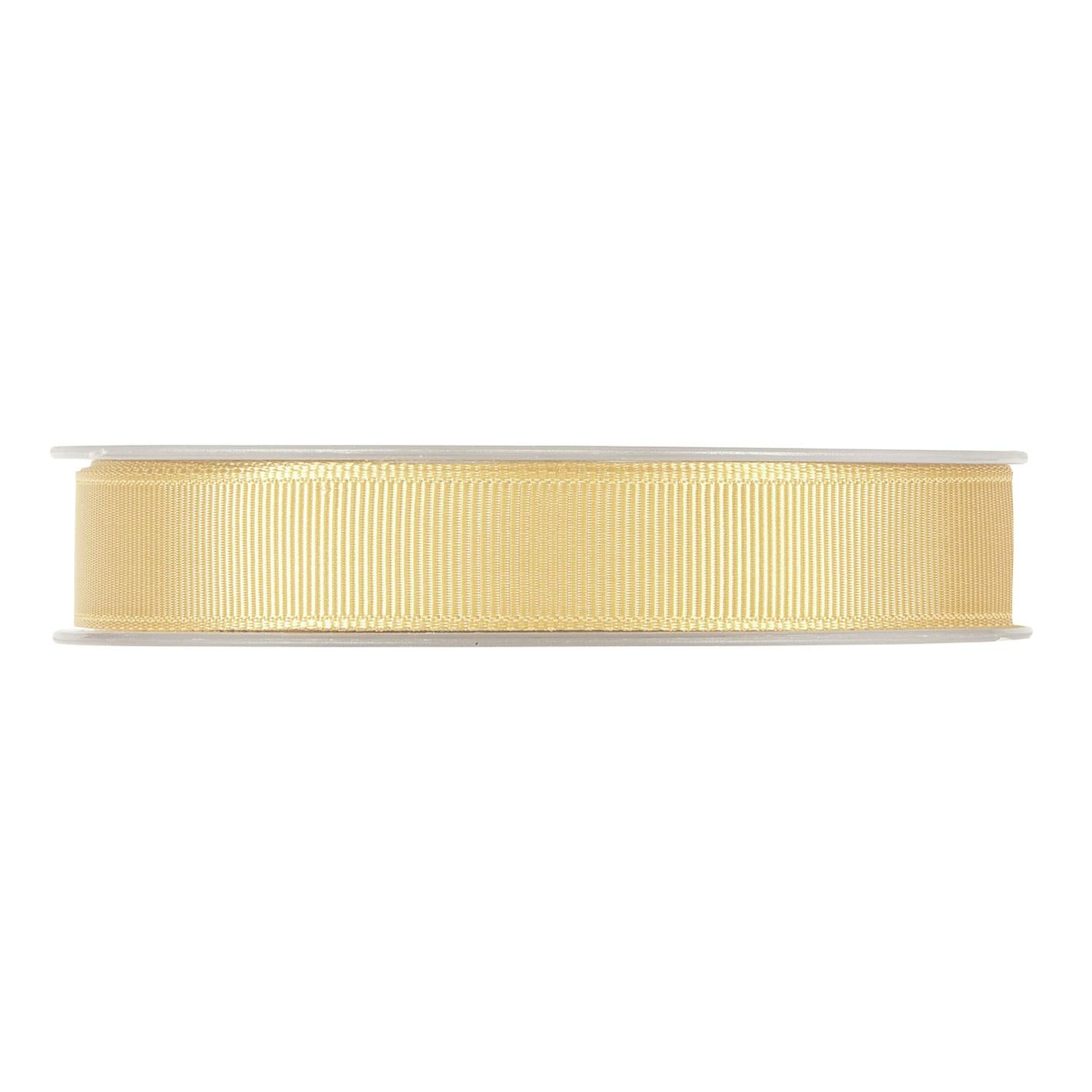 Nastro gros-grain light yellow 15 mm x 2