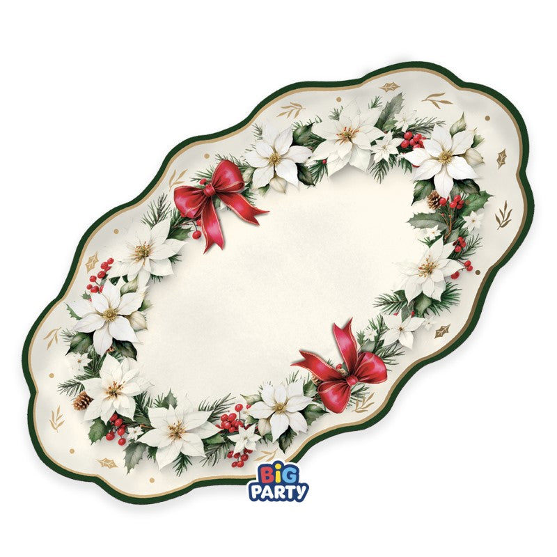 2 Raviere cm.36 x 20 Vintage Christmas