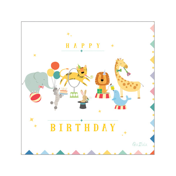 CF.16 TOVAGLIOLI HAPPY BIRTHDAY CIRCUS C