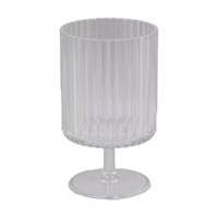 VASETTO TRASPARENTE D.8X14CM PLASTICA