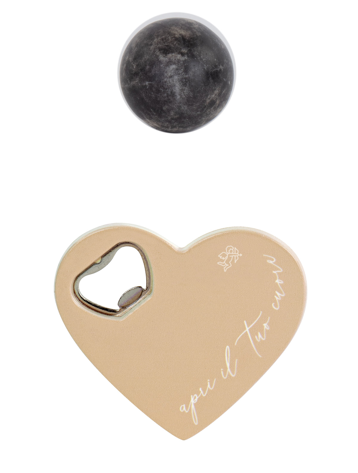 CUORE APRIBOTTIGLIE BEIGE 80X85