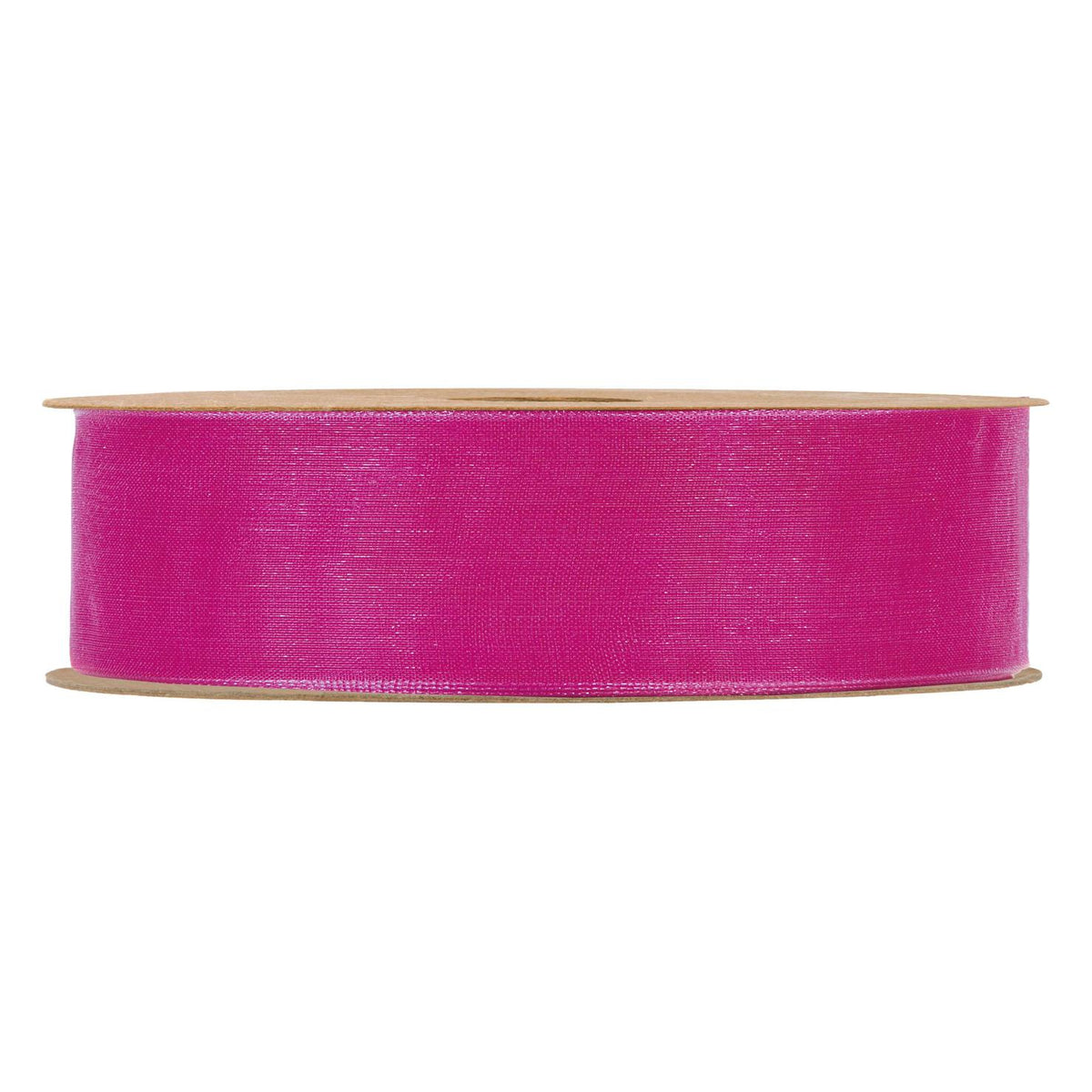 ORGANZA MATT RIBBON FUCSIA MM25X20MT