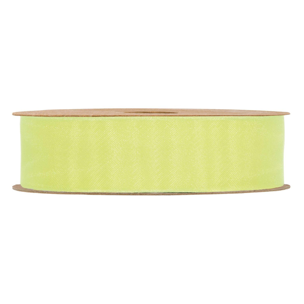 ORGANZA MATT RIBBON APPLE GREEN MM25X20M