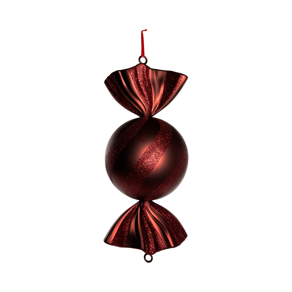 DECORO CANDY BURGUNDY H.75CM PVC
