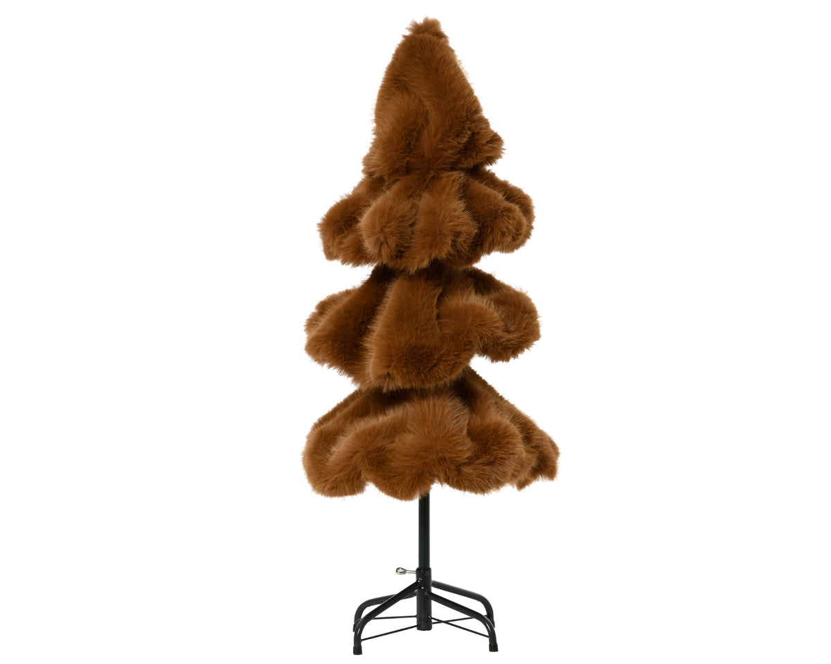 Boom kunstbont skirt tree 4 layers, 30cm