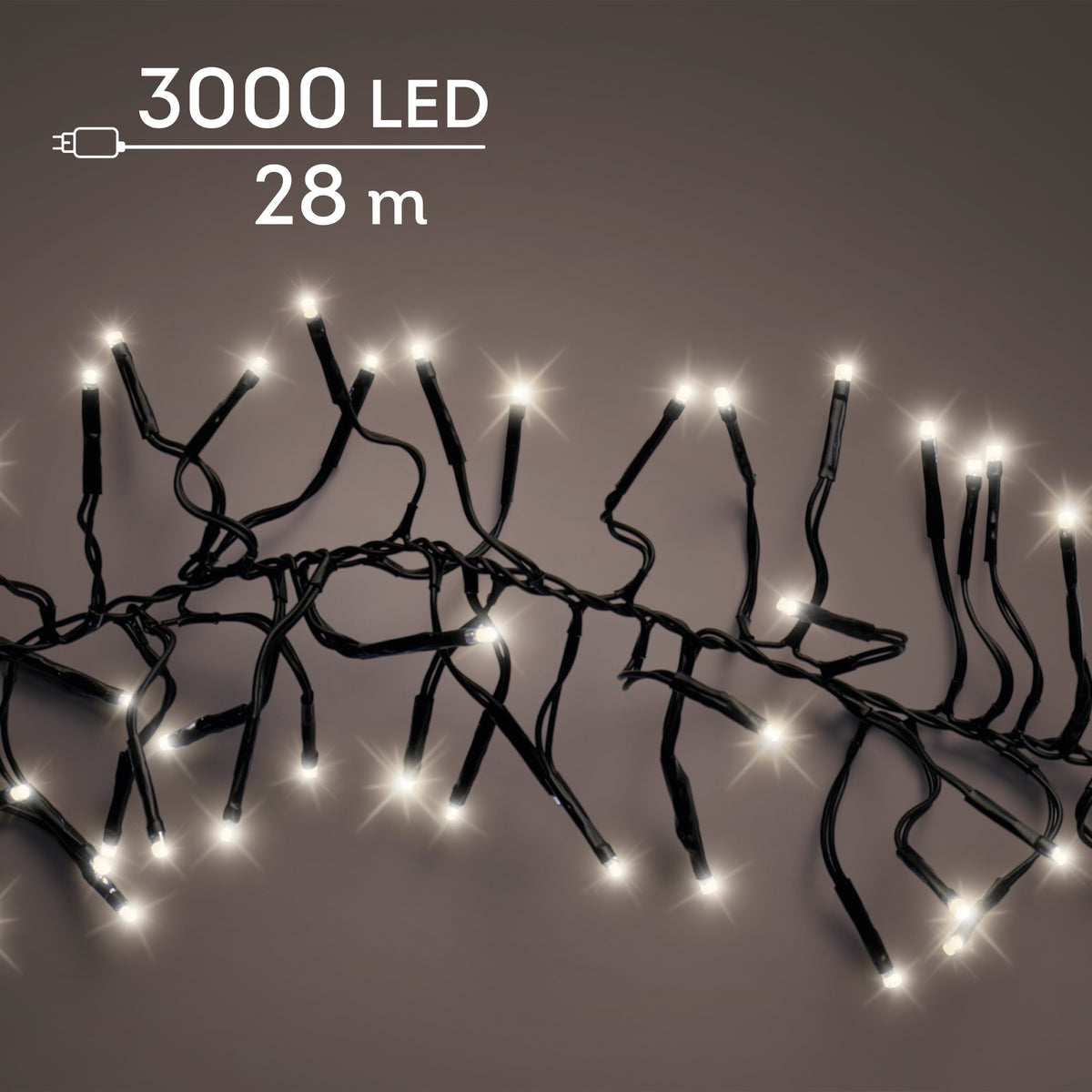 LED cluster lights 8 functie twinkel eff