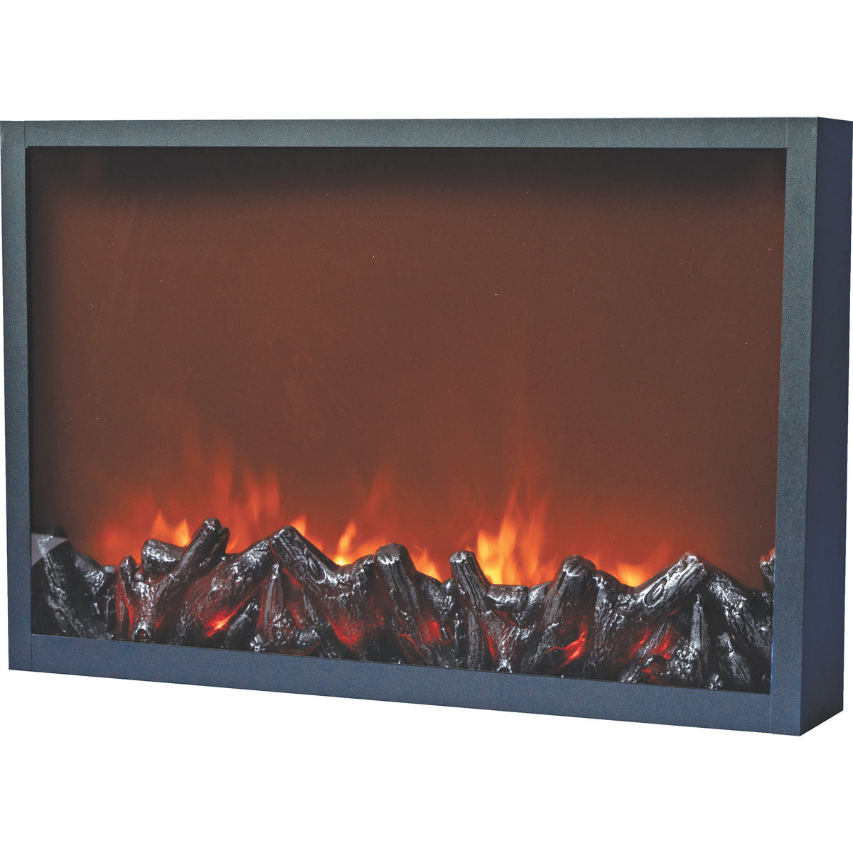 XMAS METAL BLACK FIREPLACE ADAPTOR WITH