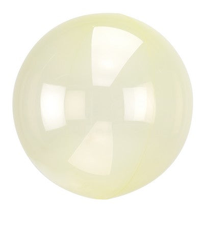 CLEARZ CRYSTAL YELLOW FOIL BALLOON