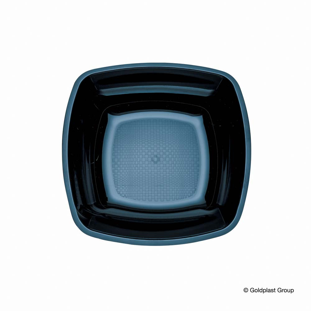 PIATTO FONDO QUAD. 180 IN PP NERO