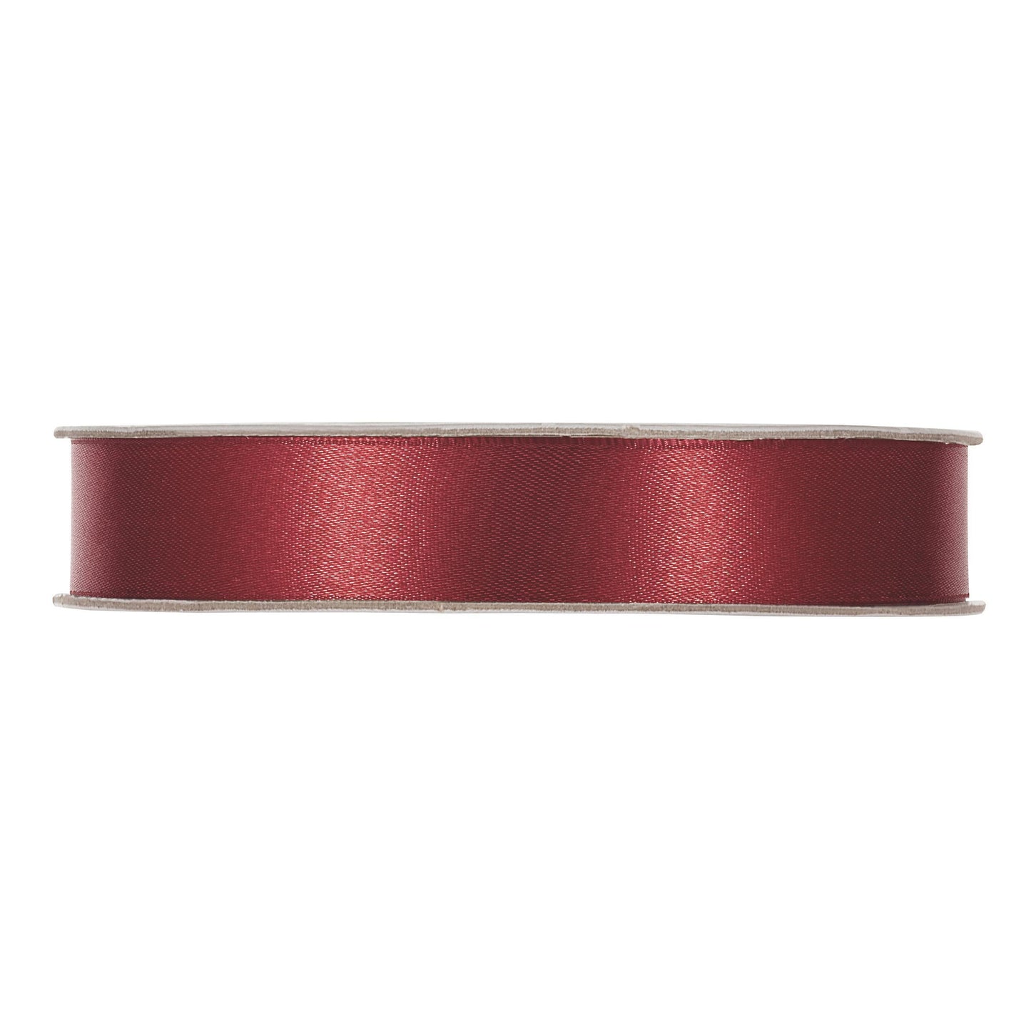 NASTRO DOPPIO RASO BORDEAUX