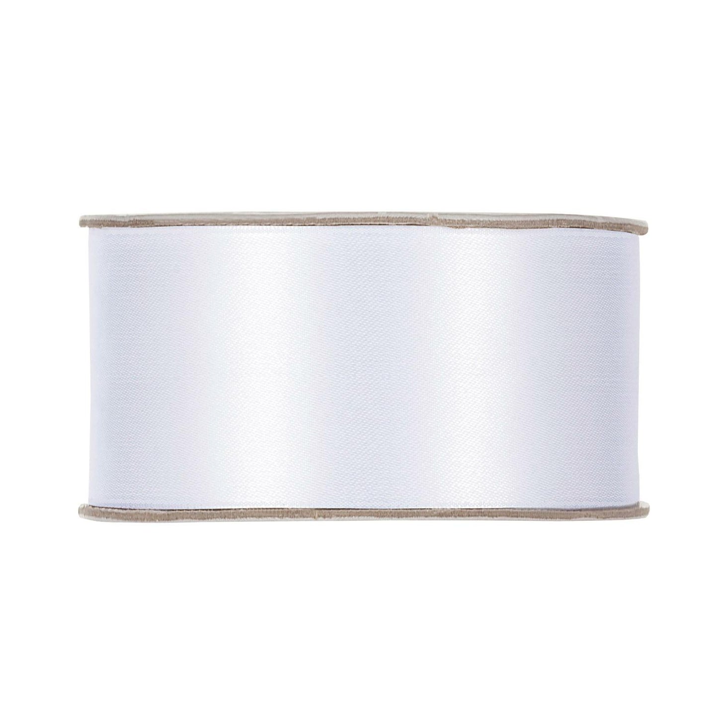 NASTRO DOPPIO RASO BIANCO 40 MM X 25 M
