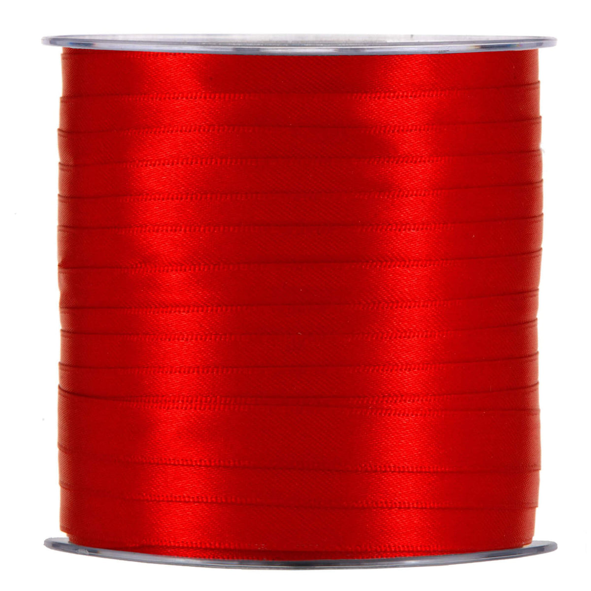 NASTRO DOPPIO RASO ROSSO 10 MM X 100 M