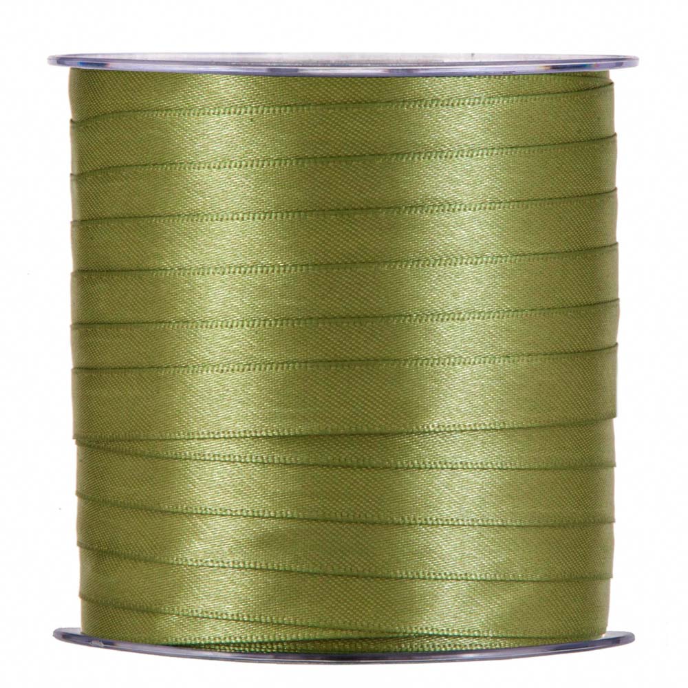 NASTRO DOPPIO RASO VERDE SALVIA