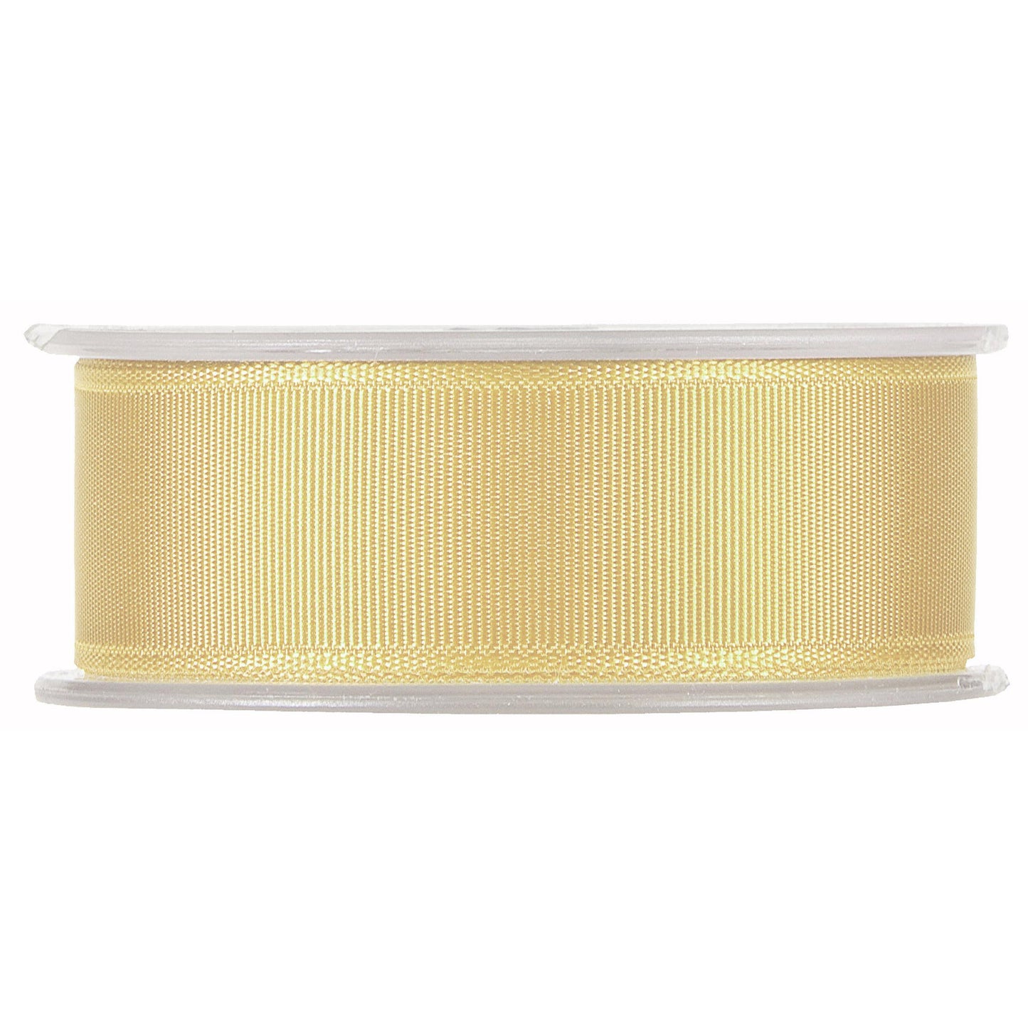 NASTRO GROS-GRAIN GIALLO CHIARO