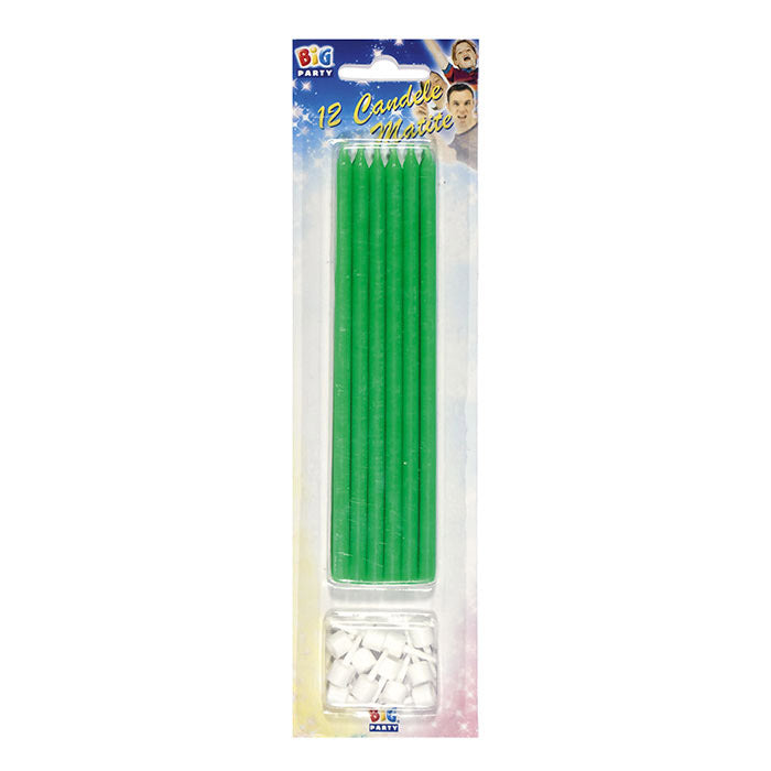 12 CAND. MATITE + SUPP. VERDE