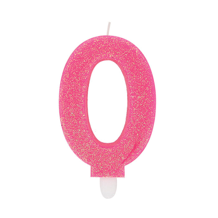 NUM. 0 DI CERA SWEETY FUXIA GLITTER