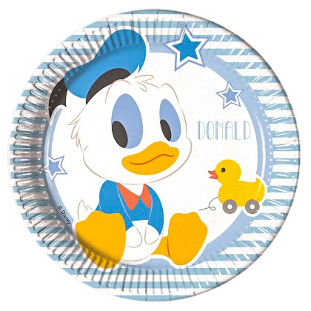 PIATTO 20 CM 8 PZ * INFANT MICKEY