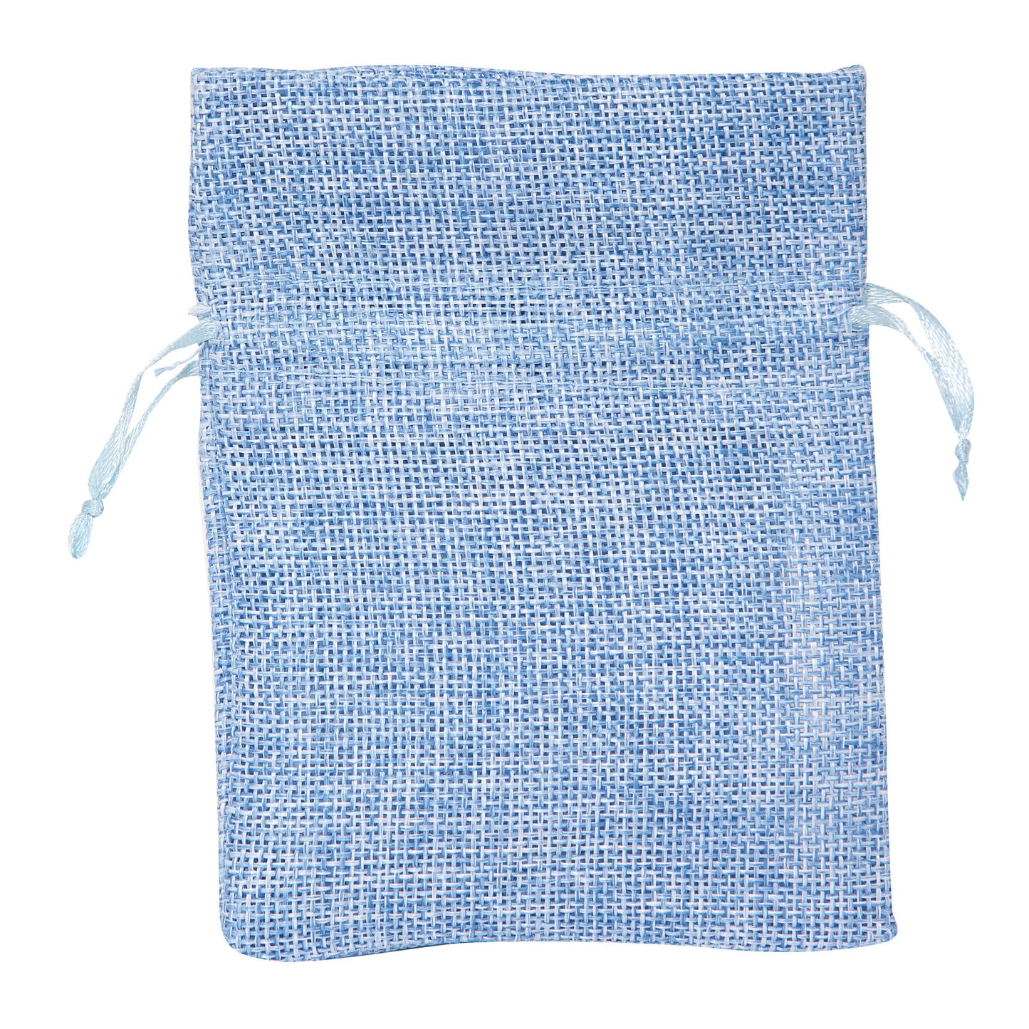 BUSTINA IN TELA AZZURRA