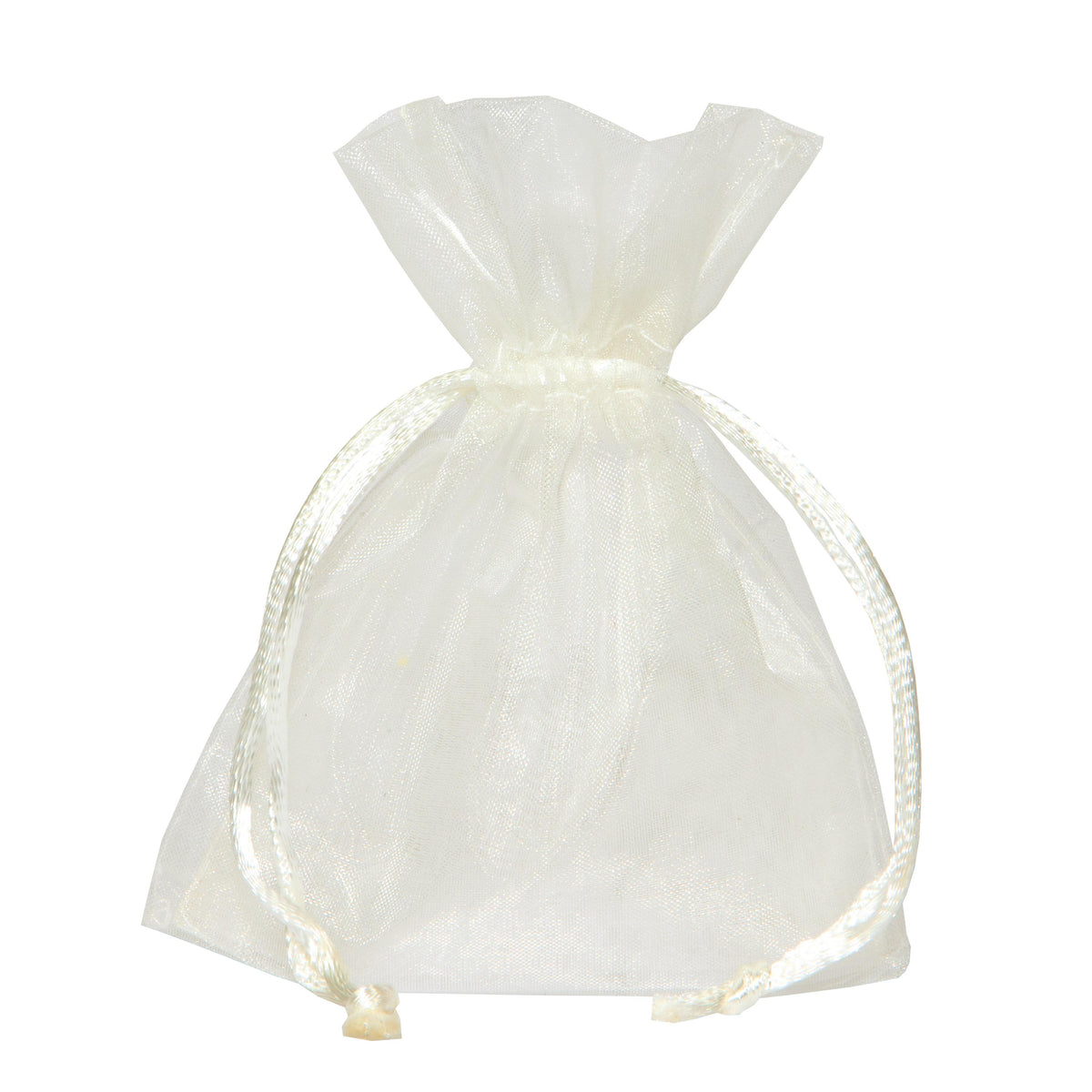 SACCHETTO ORGANZA CREMA