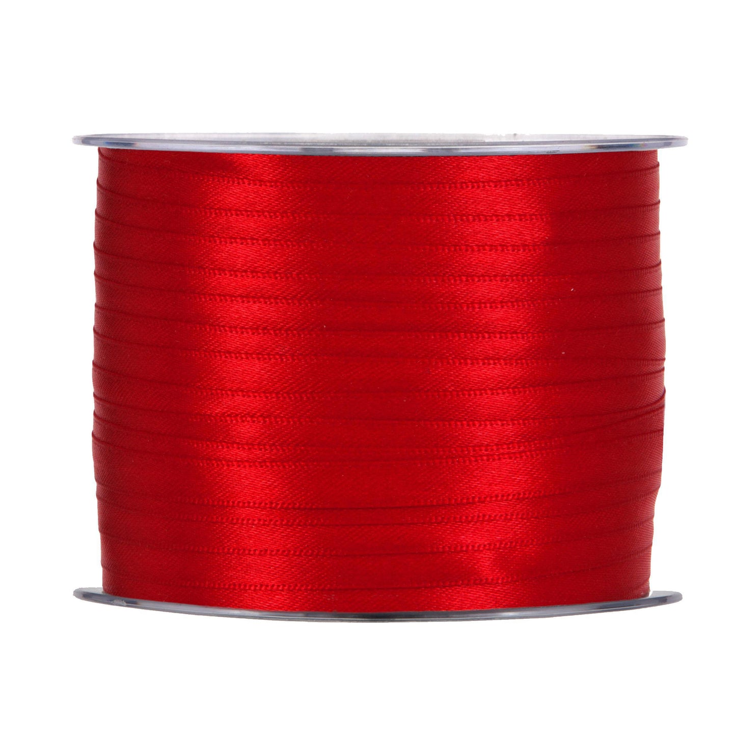 NASTRO DOPPIO RASO ROSSO 6 MM X 100 M